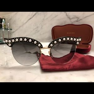 Gucci pearl sunglasses